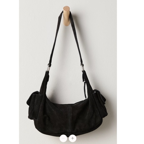Free People Siren Suede Shoulder Bag *NWT* - Picture 3 of 5